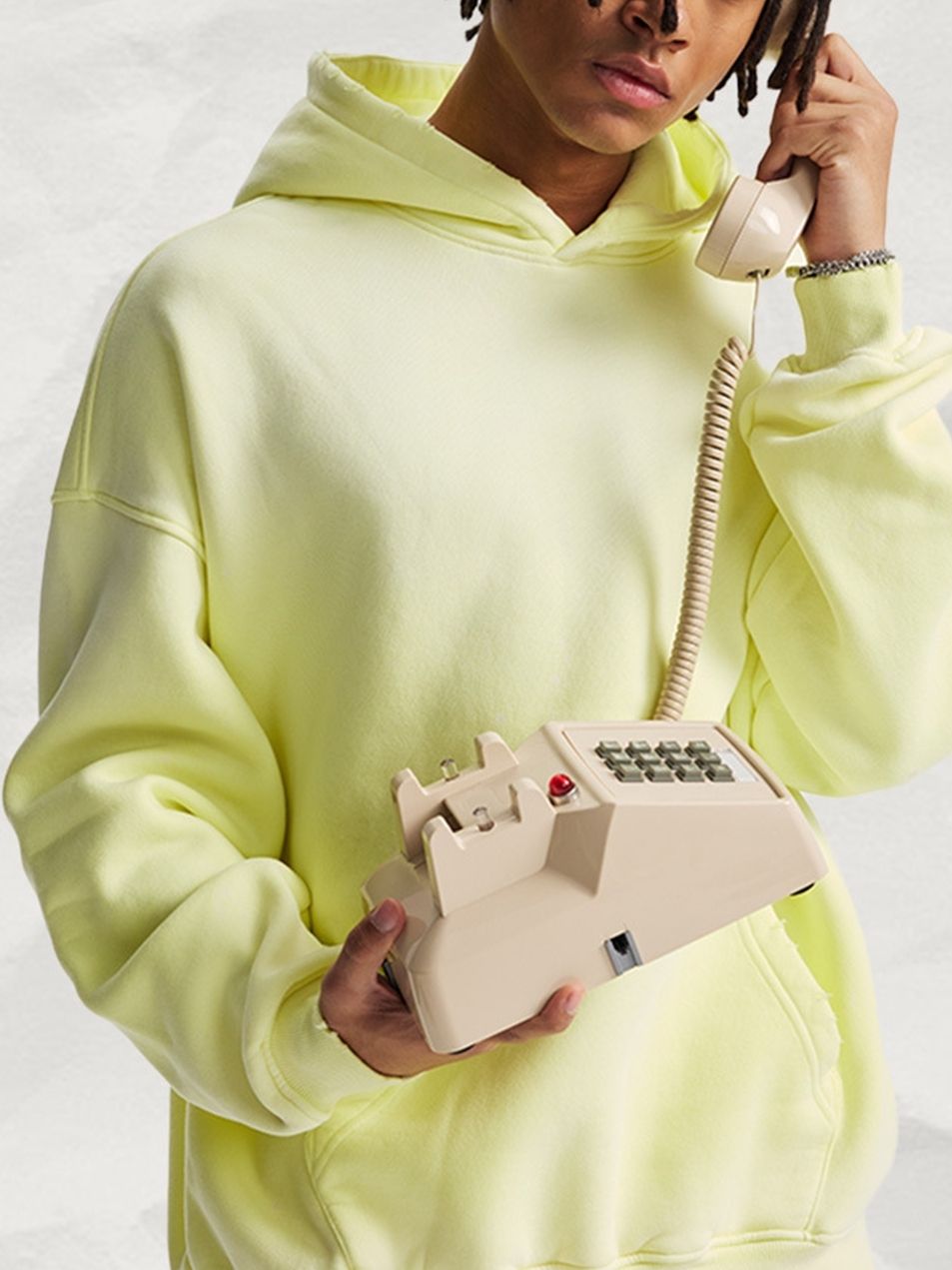 Unisex Oversized Hoodie Vintage Washed Distressed Velvet Autumn Winter Style