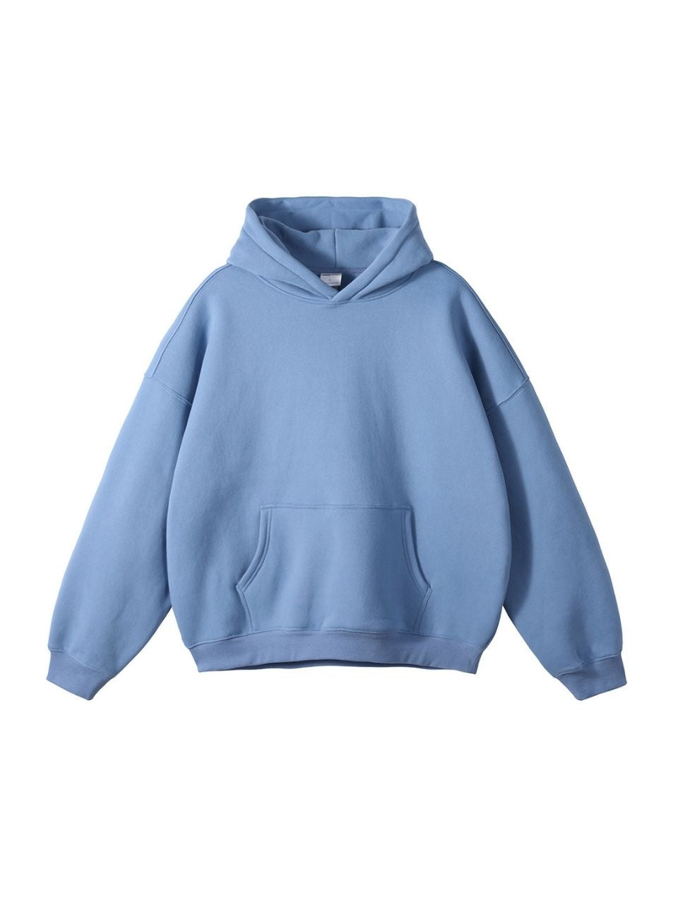 Unisex Oversized Teal Hoodie Soft Fleece Essentials Pullover