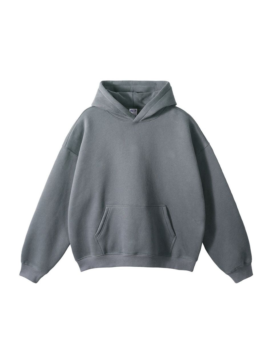 Unisex Oversized Dark Gray Hoodie Soft Fleece Essentials Streetwear