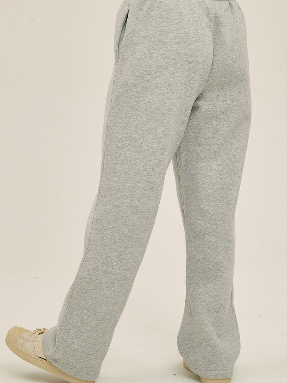 Unisex Rose Red Velvet Sweatpants Vintage Washed Loose Fit Retro Style