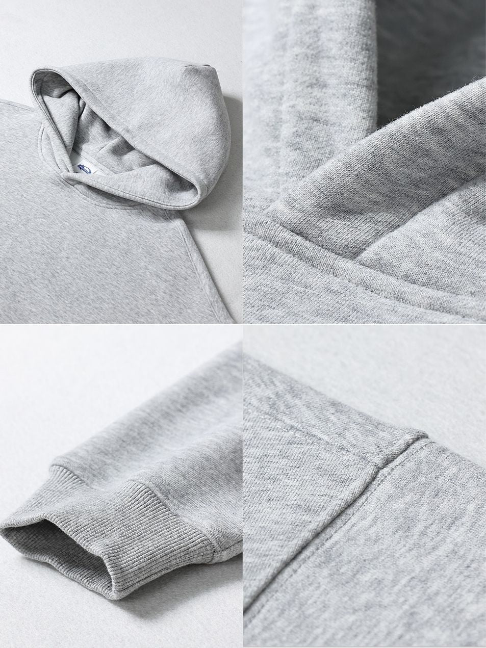 Unisex Soft Fleece Hoodie Set Loose Fit Streetwear Outfit