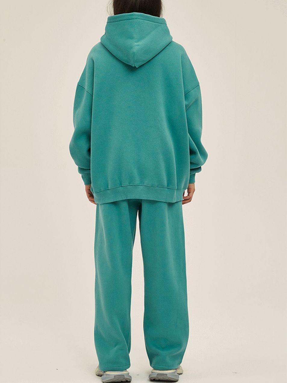 Unisex Sweatpants and Hoodie Set Relaxed Fit Streetwear Tracksuit