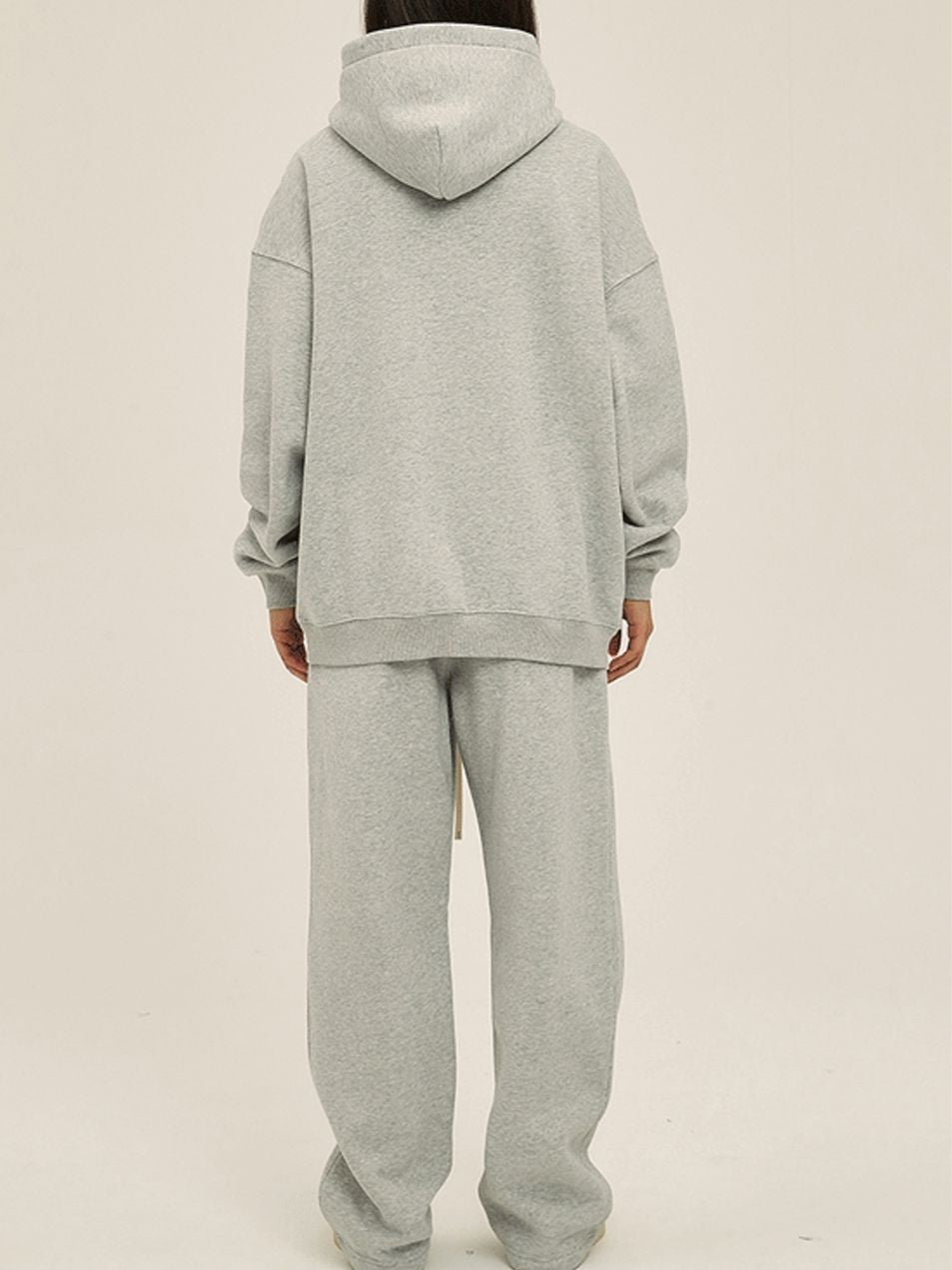 Unisex Fleece Tracksuit Oversized Hoodie and Sweatpants Set