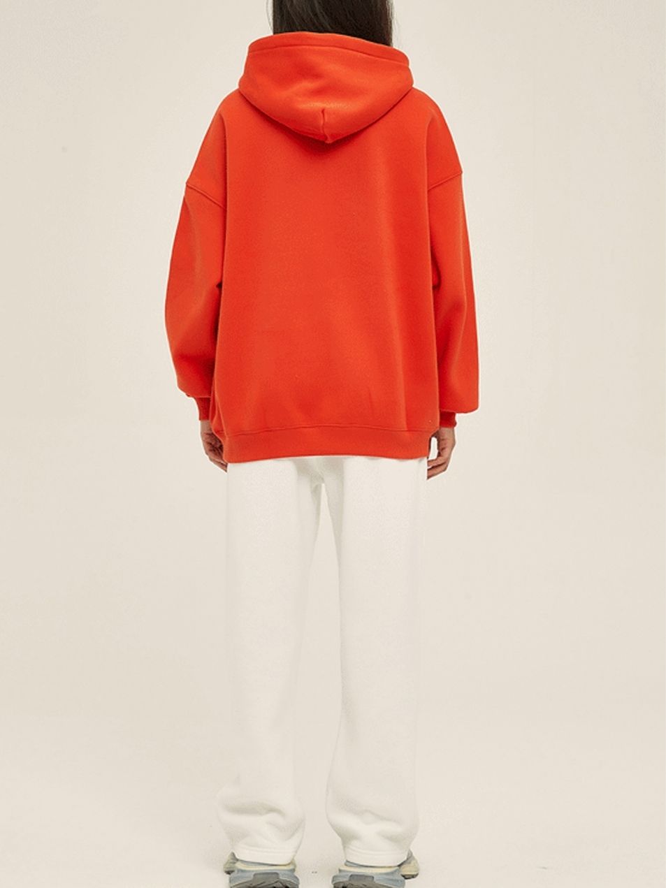 Oversized Pullover Hoodie and Sweatpants Set Unisex Winter Outfit