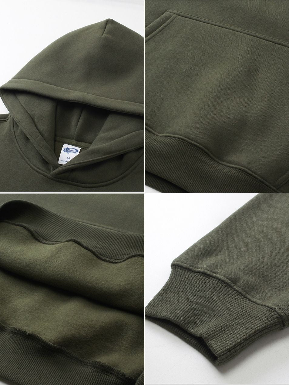 Oversized Pullover Hoodie and Sweatpants Set Unisex Winter Outfit